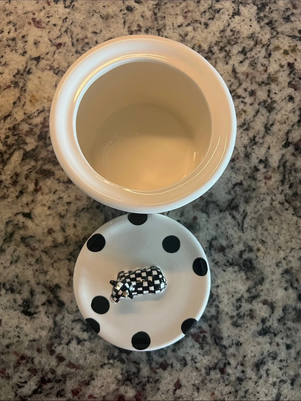 Mackenzie-Childs Cow Creamery Canister - Medium one Only.  Like New.